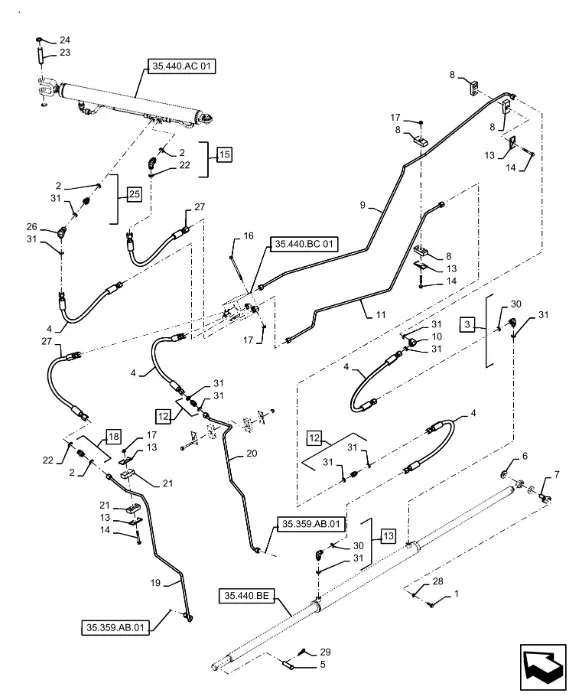47616307 - палец