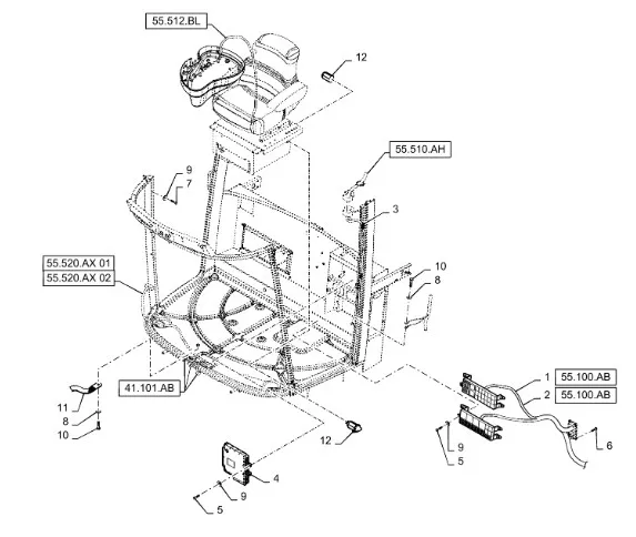 47616415 - Жгут медных проводов